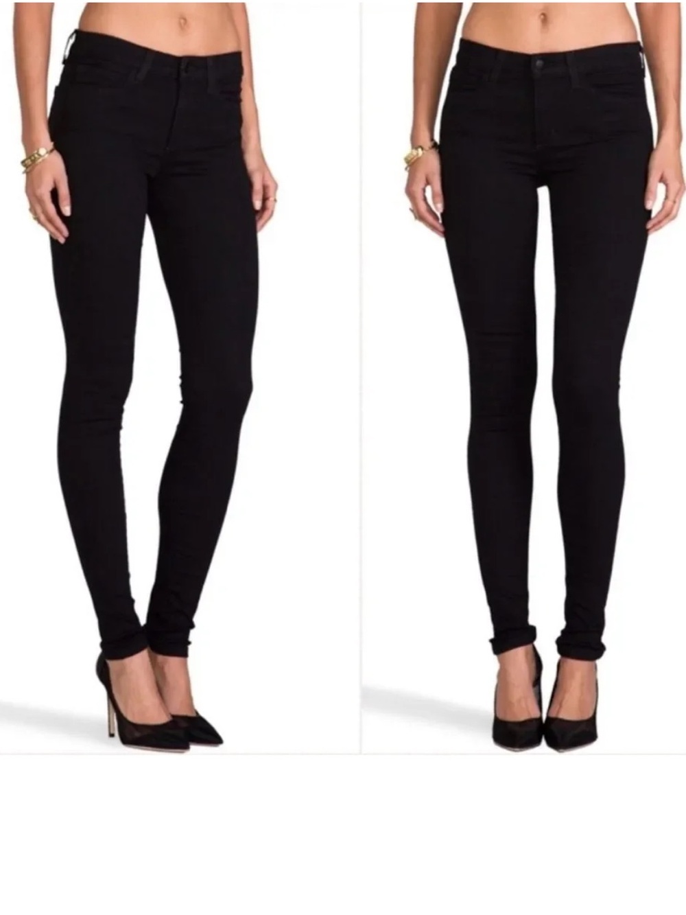 NWT Joe’s Jeans Honey Skinny in Black Size 27 Skinny Booty Fit